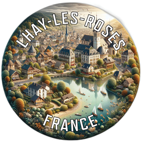LHaylesRoses Souvenir Die Cut Flat Magnet 6-Inch