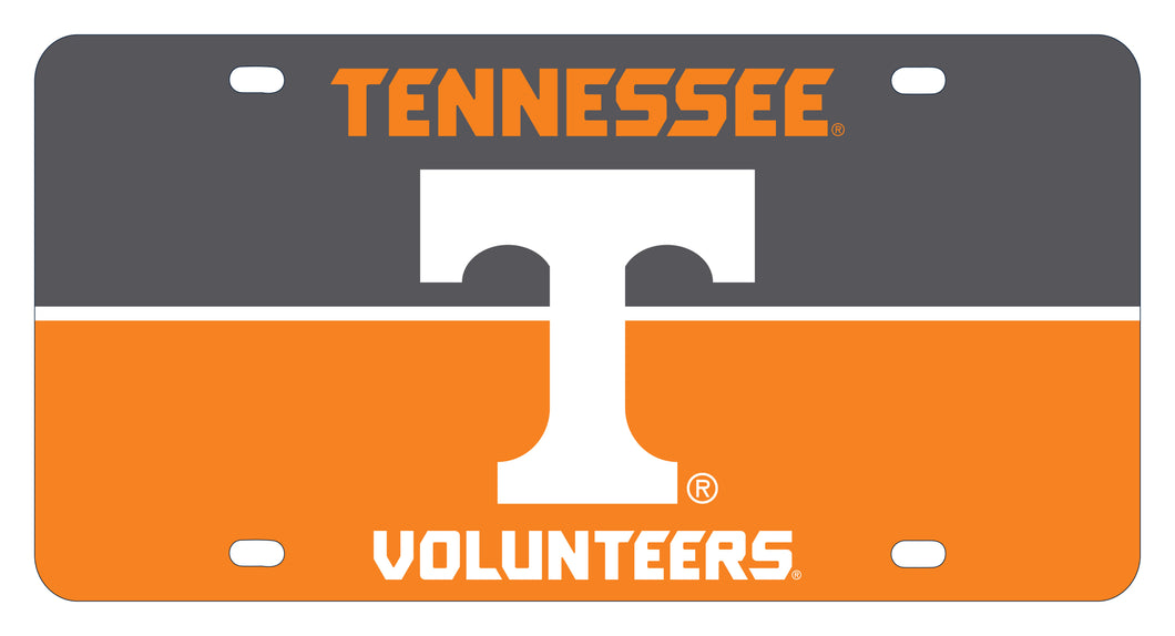 Tennessee Knoxville Metal License Plate Officially Licensed Collegiate Product 