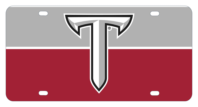 Troy University Metal License Plate Officially Licensed Collegiate Product 