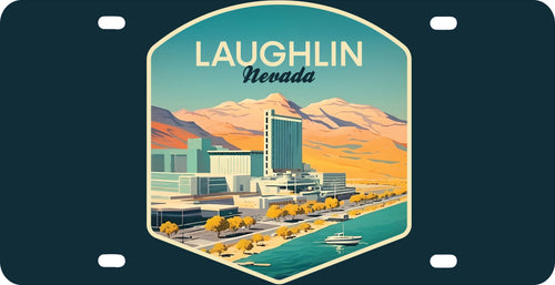 Laughlin Nevada Design A Souvenir Metal License Plate