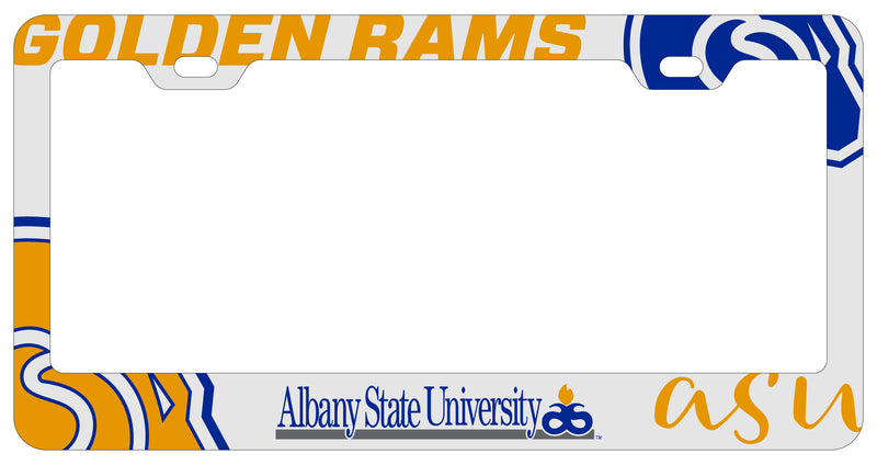 Albany State University Officially Licensed Collegiate License Plate Frame 