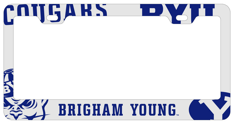 Brigham Young Cougars Officially Licensed Collegiate License Plate Frame 
