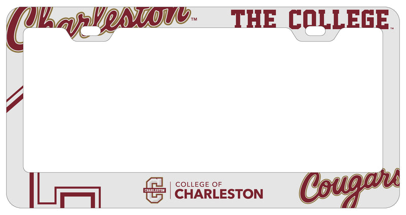 College of Charleston Officially Licensed Collegiate License Plate Frame 