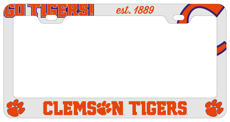 Clemson Tigers Officially Licensed Collegiate License Plate Frame 