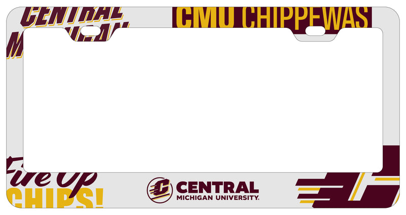 Central Michigan University Officially Licensed Collegiate License Plate Frame 