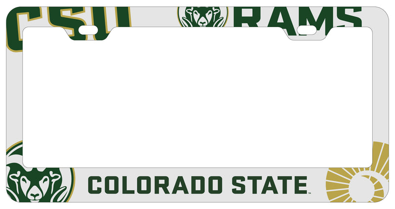 Colorado State Rams Officially Licensed Collegiate License Plate Frame 