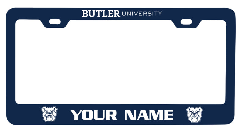 Butler Bulldogs Customizable Metal License Plate Frame Officially Licensed Collegiate Product  