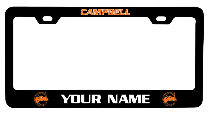 Campbell University Fighting Camels Customizable Metal License Plate Frame Officially Licensed Collegiate Product  