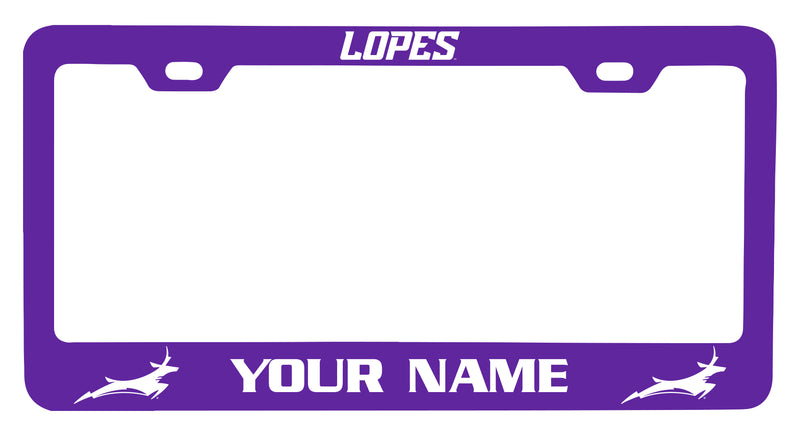 Grand Canyon University Lopes Customizable Metal License Plate Frame Officially Licensed Collegiate Product  