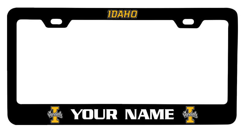 Idaho Vandals Customizable Metal License Plate Frame Officially Licensed Collegiate Product  