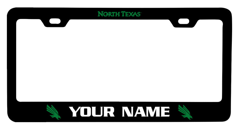 North Texas Customizable Metal License Plate Frame Officially Licensed Collegiate Product  
