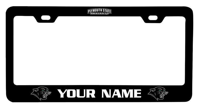 Plymouth State University Customizable Metal License Plate Frame Officially Licensed Collegiate Product  