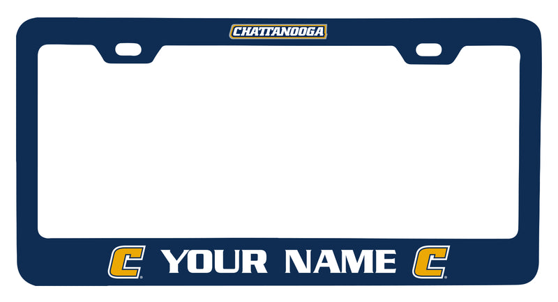 University of Tennessee at Chattanooga Customizable Metal License Plate Frame Officially Licensed Collegiate Product  