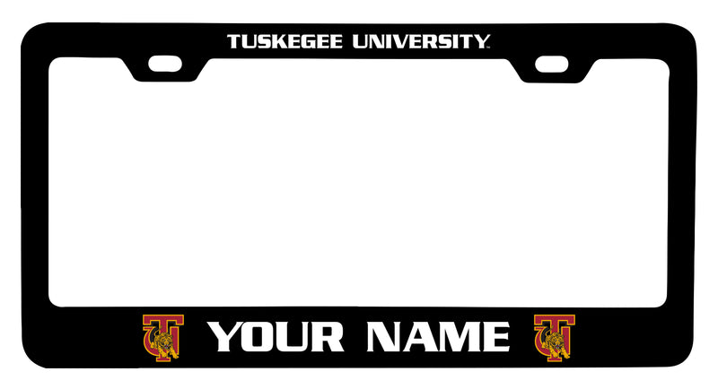 Tuskegee University Customizable Metal License Plate Frame Officially Licensed Collegiate Product  