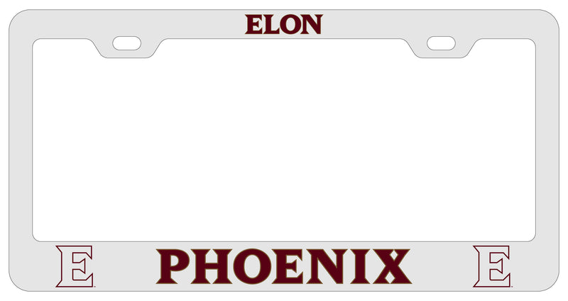 Elon University Officially Licensed Collegiate License Plate Frame 