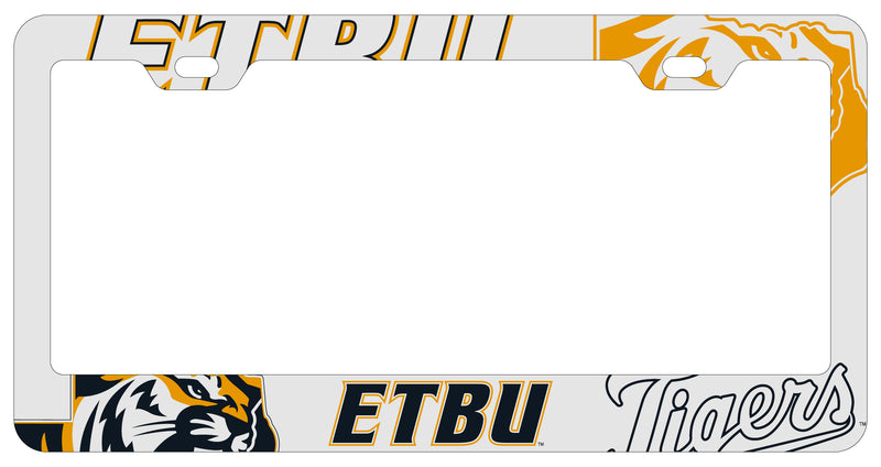 East Texas Baptist University Officially Licensed Collegiate License Plate Frame 