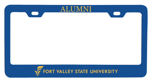 NCAA Fort Valley State University Alumni License Plate Frame - Colorful Heavy Gauge Metal, Officially Licensed