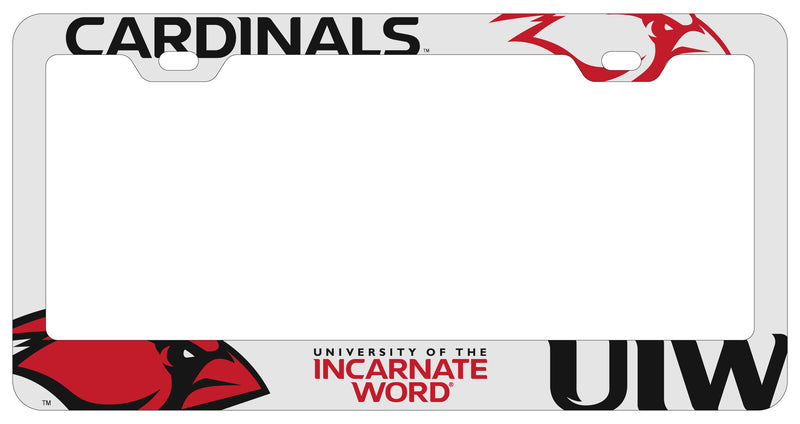Incarnate Word Cardinals Officially Licensed Collegiate License Plate Frame 