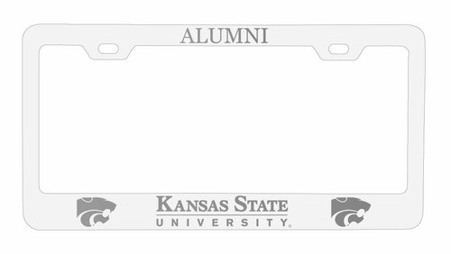 NCAA Kansas State Wildcats Alumni License Plate Frame - Colorful Heavy Gauge Metal, Officially Licensed
