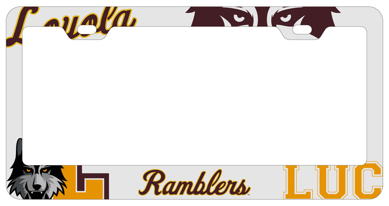 Loyola University Ramblers Officially Licensed Collegiate License Plate Frame 