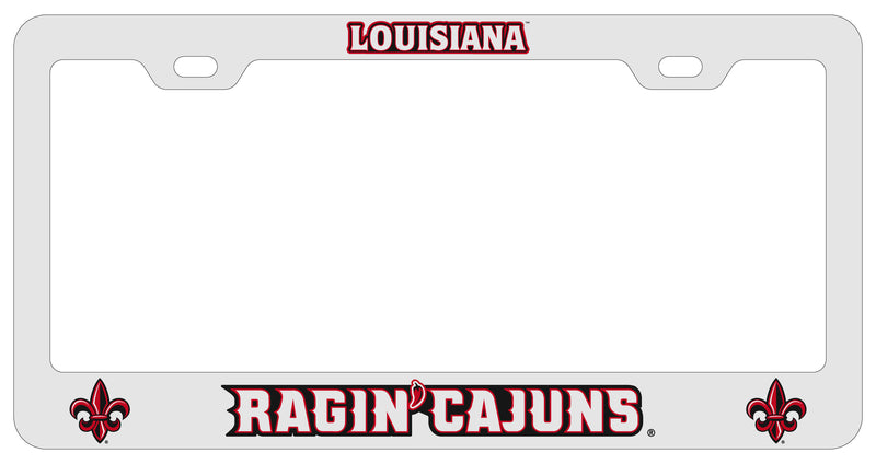 Louisiana at Lafayette Ragin' Cajuns Officially Licensed Collegiate License Plate Frame 