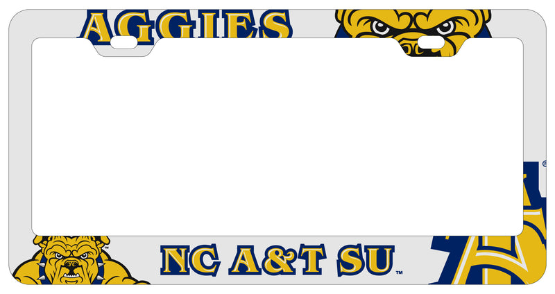 North Carolina A&T State Aggies Officially Licensed Collegiate License Plate Frame 