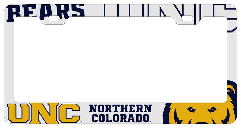 Northern Colorado Bears Officially Licensed Collegiate License Plate Frame 