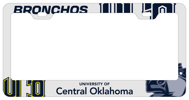 University of Central Oklahoma Bronchos Officially Licensed Collegiate License Plate Frame 