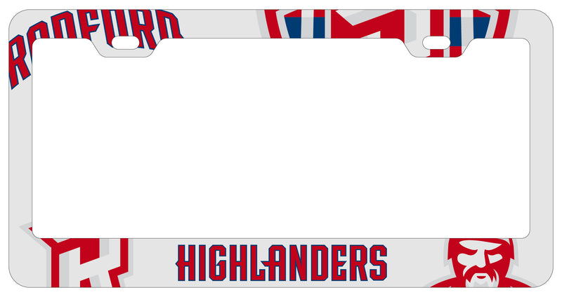 Radford University Highlanders Officially Licensed Collegiate License Plate Frame 