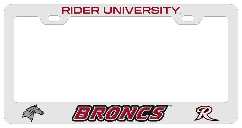 Rider University Broncs Officially Licensed Collegiate License Plate Frame 