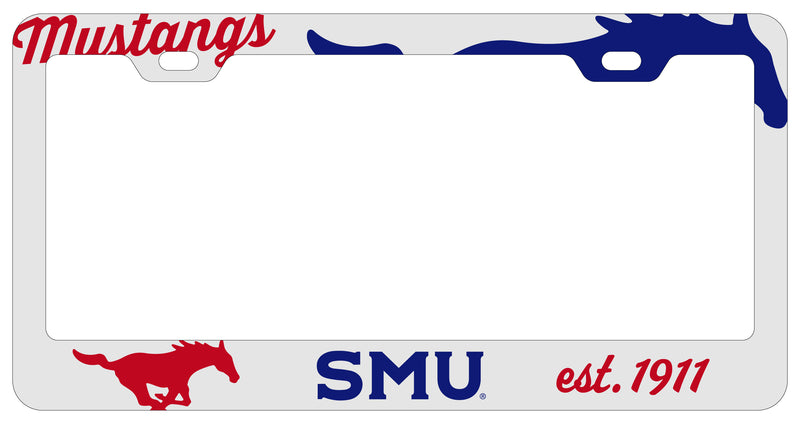 Southern Methodist University Officially Licensed Collegiate License Plate Frame 
