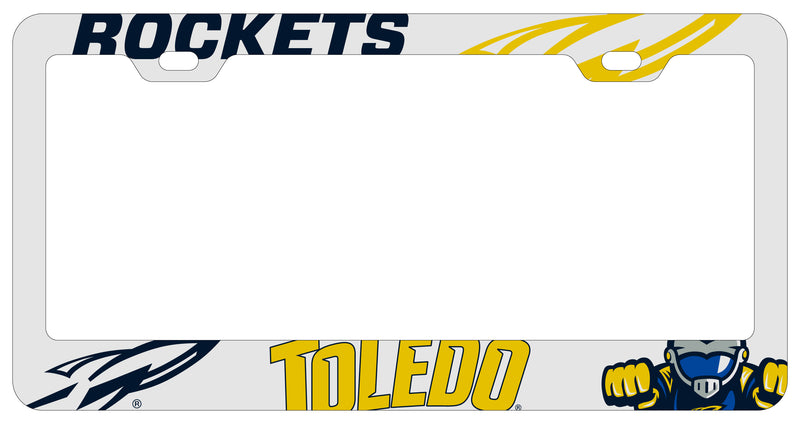 Toledo Rockets Officially Licensed Collegiate License Plate Frame 