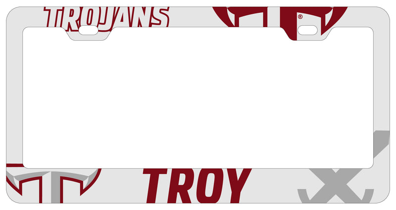 Troy University Officially Licensed Collegiate License Plate Frame 