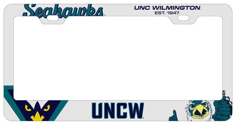 North Carolina Wilmington Seahawks Officially Licensed Collegiate License Plate Frame 