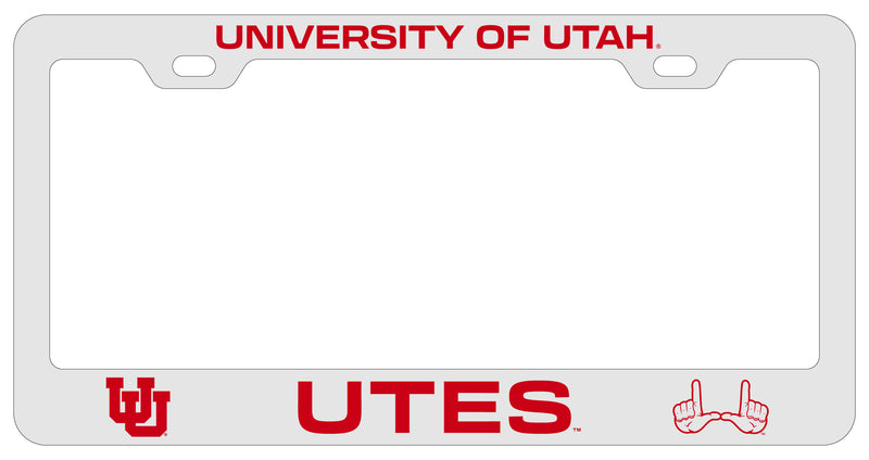 Utah Utes Officially Licensed Collegiate License Plate Frame 