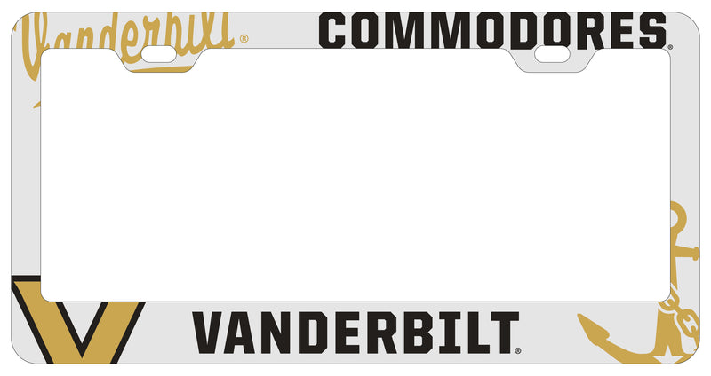 Vanderbilt University Officially Licensed Collegiate License Plate Frame 