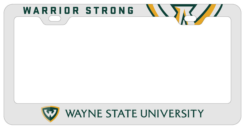 Wayne State Officially Licensed Collegiate License Plate Frame 