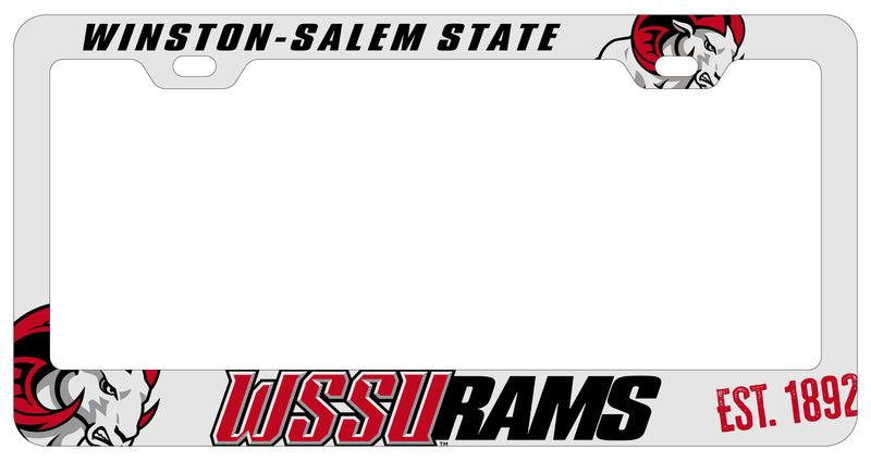 Winston-Salem State Officially Licensed Collegiate License Plate Frame 
