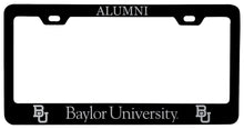 Load image into Gallery viewer, Baylor Bears Alumni Engraved Metal License Plate Frame Black Officially Licensed
