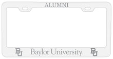 Load image into Gallery viewer, Baylor Bears Alumni Engraved Metal License Plate Frame Officially Licensed
