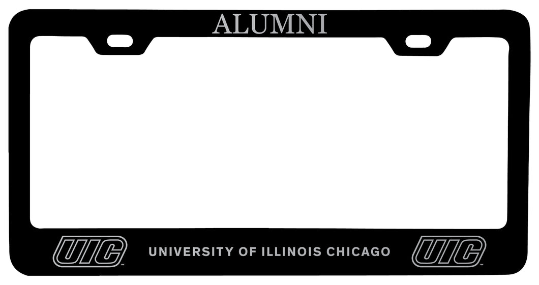 University of Illinois at Chicago Alumni Engraved Metal License Plate Frame