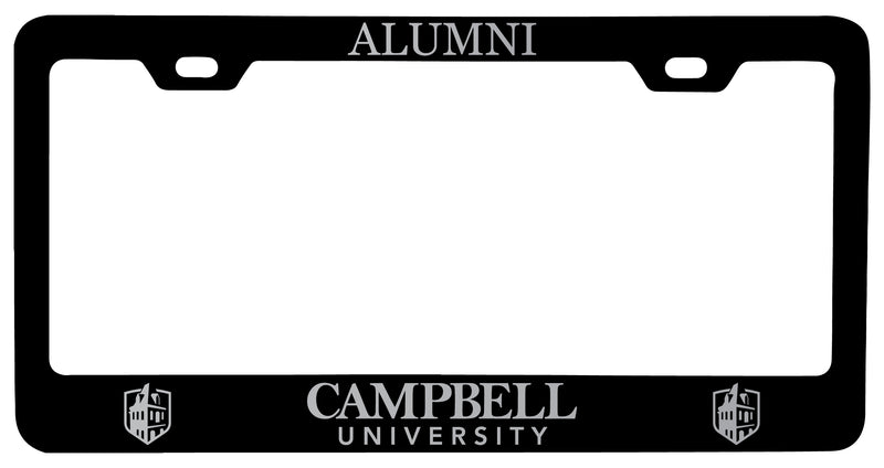 Campbell University Fighting Camels Alumni Engraved Metal License Plate Frame