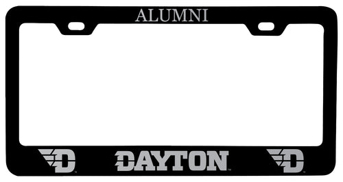 Dayton Flyers Alumni Engraved Metal License Plate Frame Black Officially Licensed