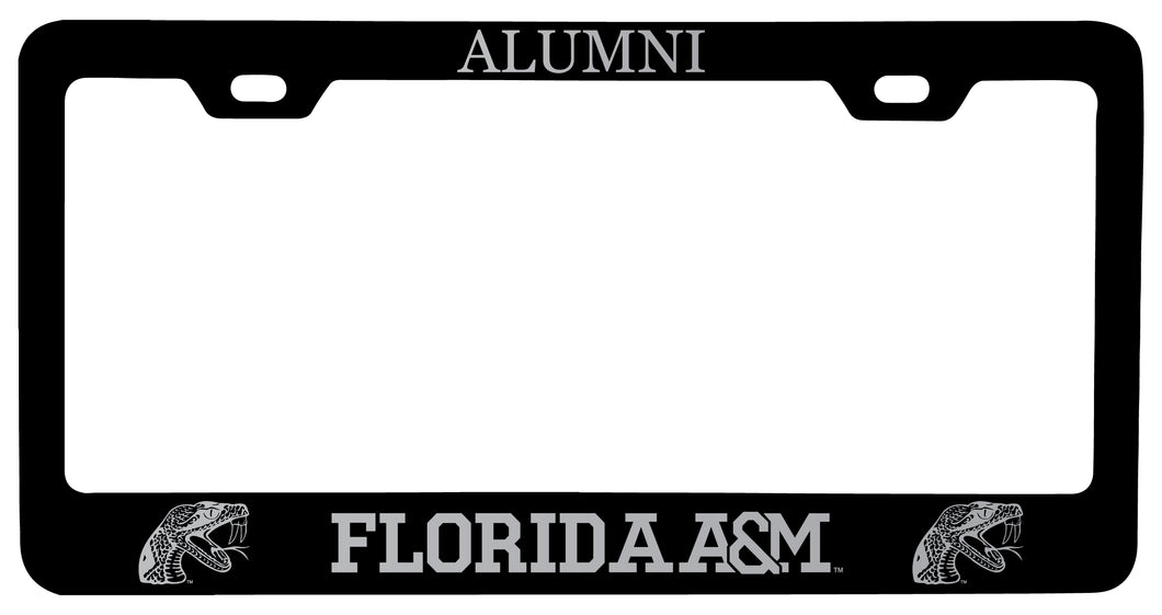 Florida A&M Rattlers Alumni Engraved Metal License Plate Frame