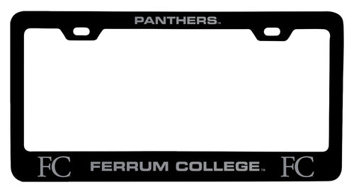 Ferrum College Engraved Metal License Plate Frame Black Officially Licensed Collegiate Product Black