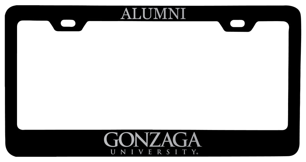 Gonzaga Bulldogs Alumni Engraved Metal License Plate Frame