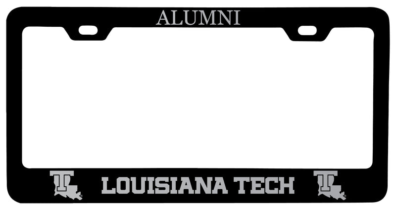 Louisiana Tech Bulldogs Alumni Engraved Metal License Plate Frame
