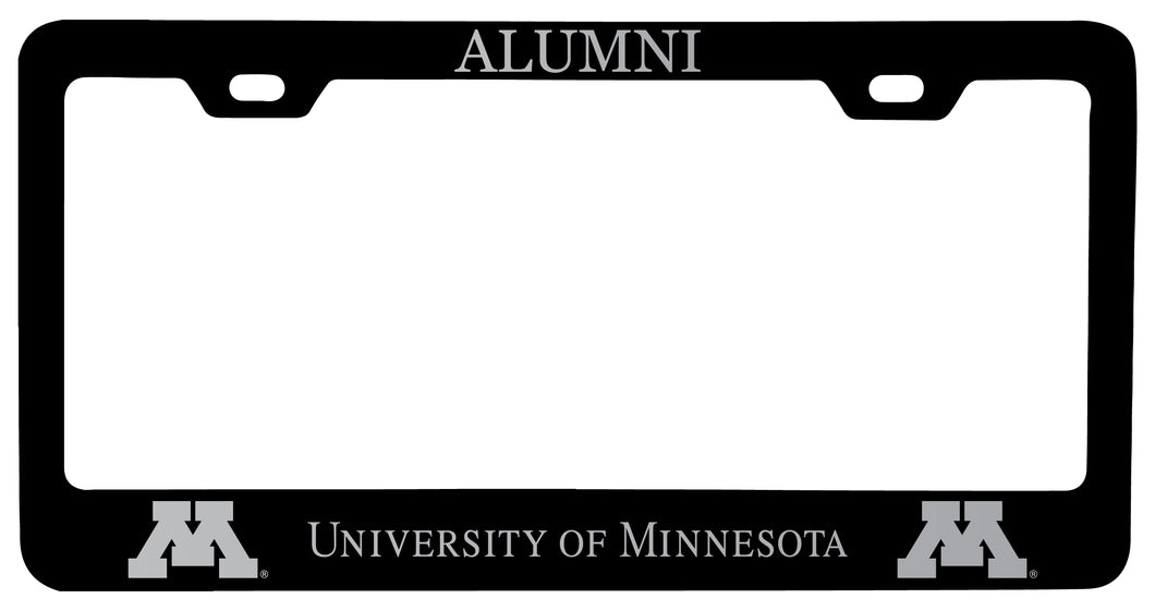 Minnesota Gophers Alumni Engraved Metal License Plate Frame