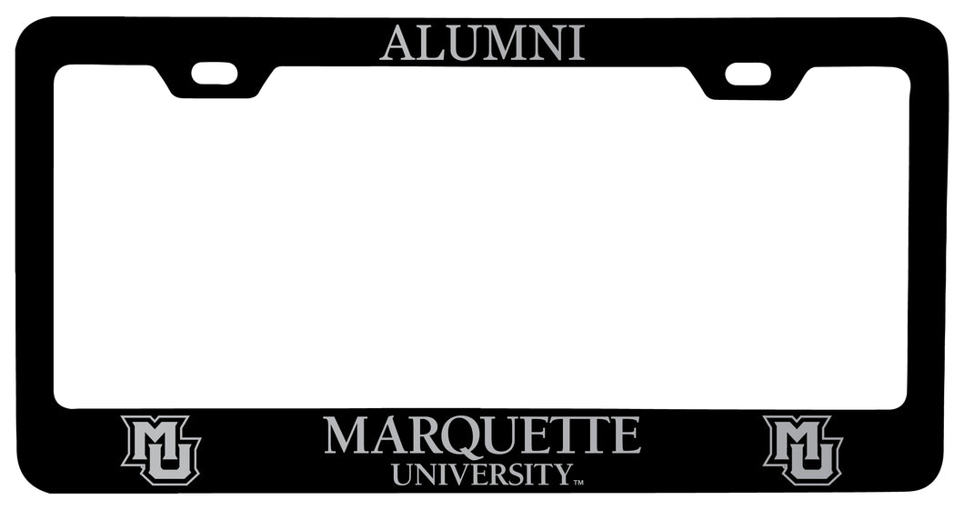 Marquette Golden Eagles Alumni Engraved Metal License Plate Frame