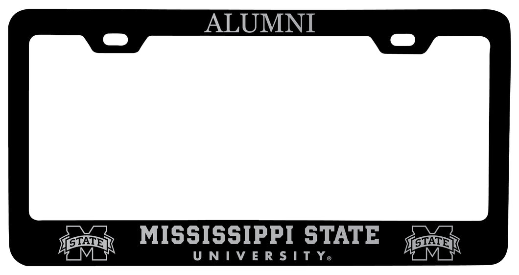 Mississippi State Bulldogs Alumni Engraved Metal License Plate Frame